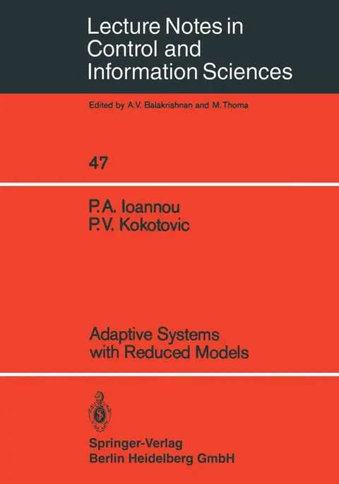 Cover of Adaptive Systems with Reduced Models