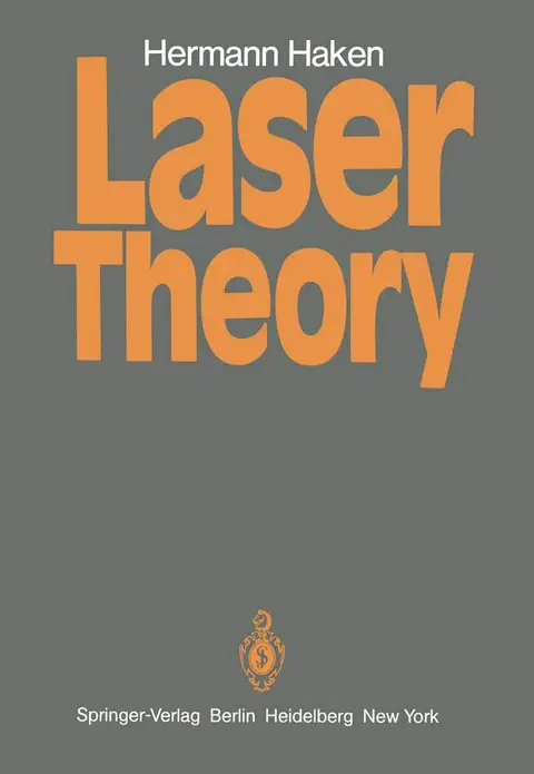 Cover of Laser Theory