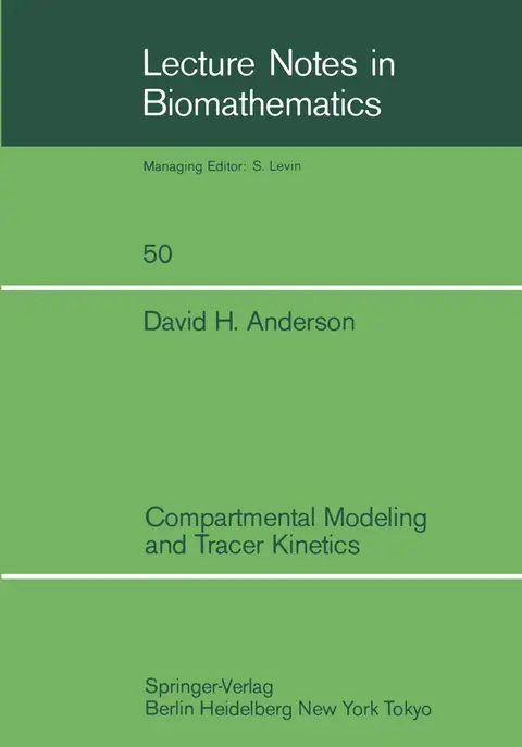 Cover of Compartmental Modeling and Tracer Kinetics