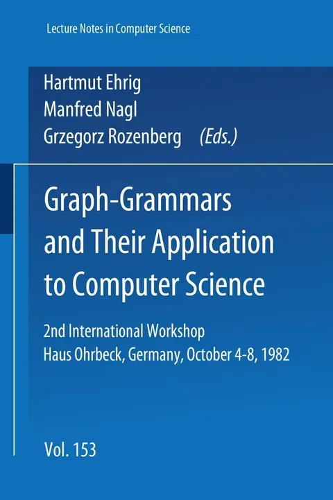Cover of Graph-grammars and Their Application to Computer Science