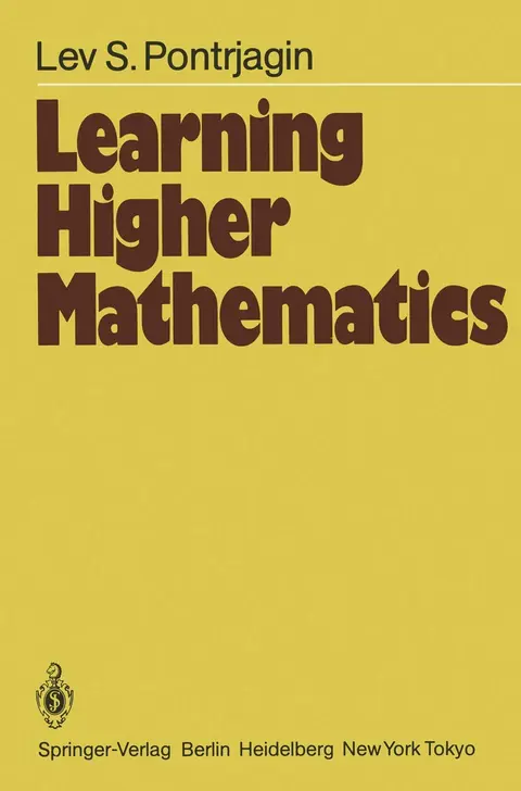 Cover of Learning Higher Mathematics