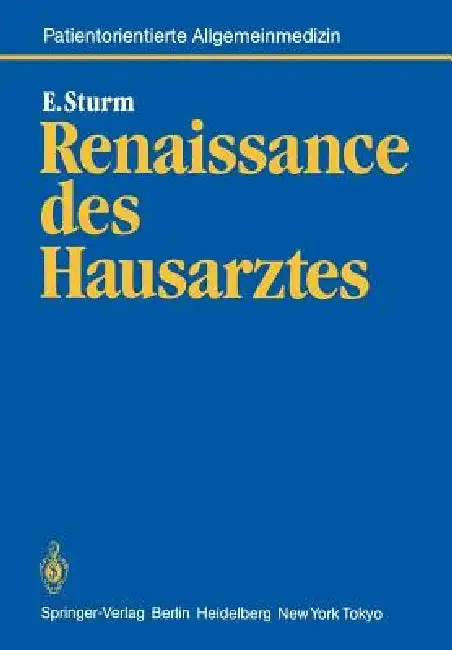 Cover of Renaissance Des Hausarztes
