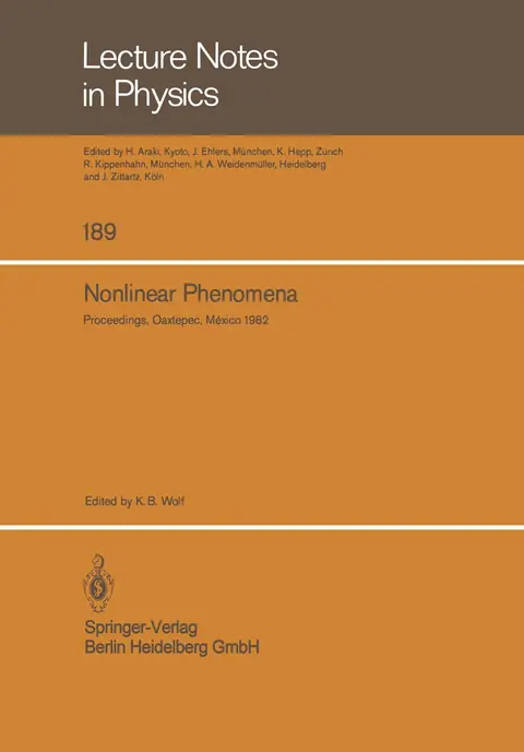 Cover of Nonlinear Phenomena