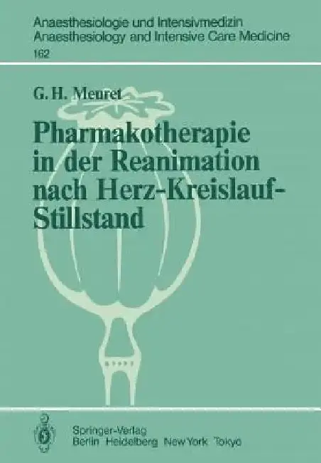 Cover of Pharmakotherapie in Der Reanimation Nach Herz-Kreislauf-Stillstand
