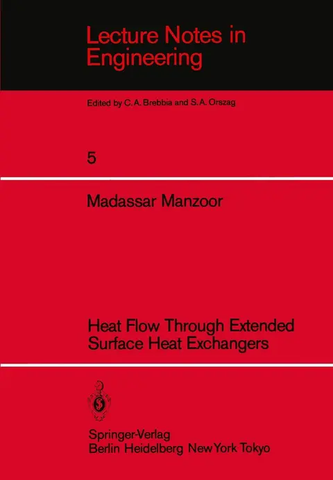 Cover of Heat Flow Through Extended Surface Heat Exchangers