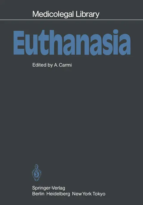 Cover of Euthanasia