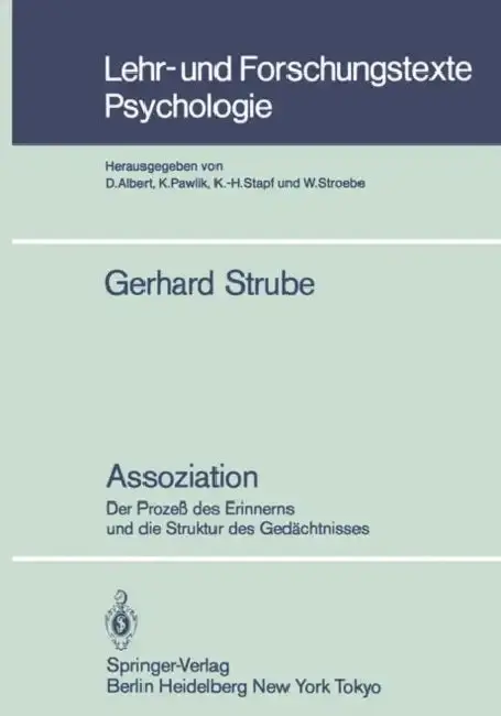 Cover of Assoziation