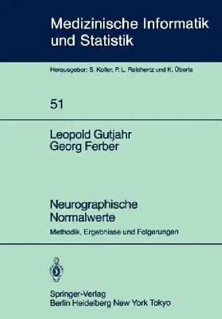 Cover of Neurographische Normalwerte
