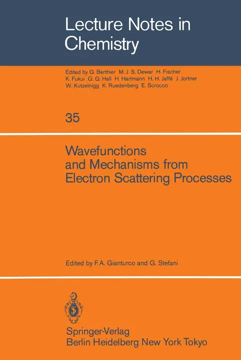 Cover of Wavefunctions and Mechanisms from Electron Scattering Processes