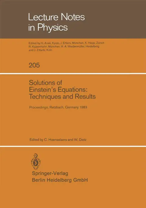 Cover of Solutions of Einstein’s Equations