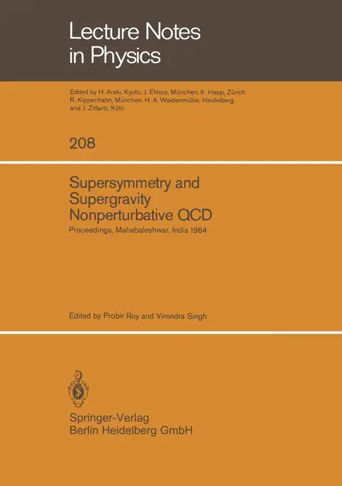 Cover of Supersymmetry and Supergravity Nonperturbative Qcd