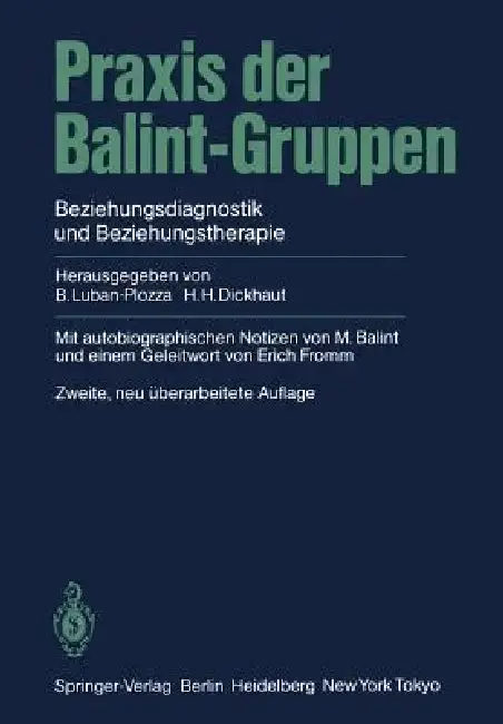 Cover of PRAXIS Der Balint-Gruppen