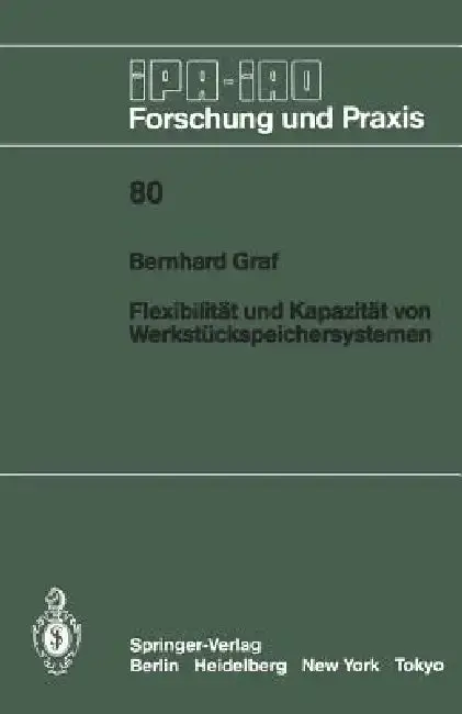 Cover of Flexibilität Und Kapazität Von Werkstückspeichersystemen