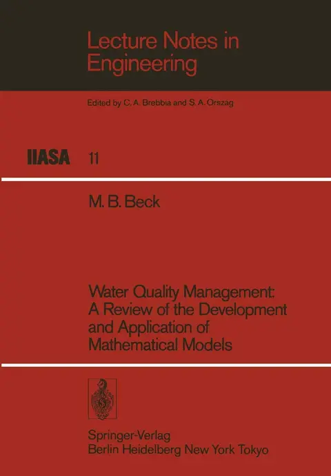 Cover of Water Quality Management