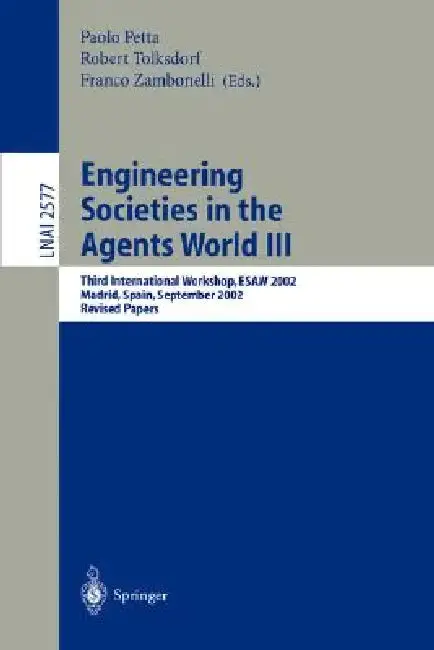 Cover of Engineering Societies in the Agents World III