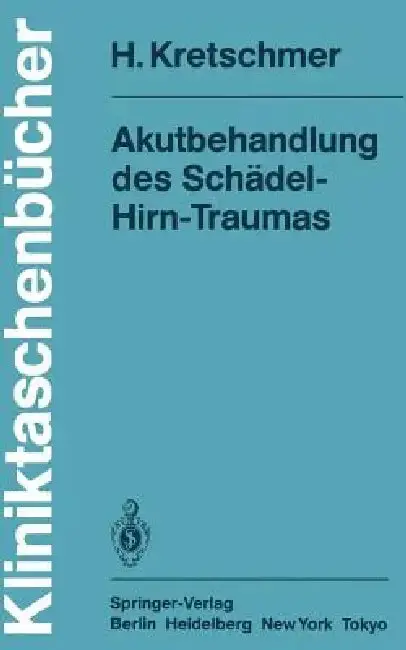 Cover of Akutbehandlung Des Schädel-Hirn-Traumas