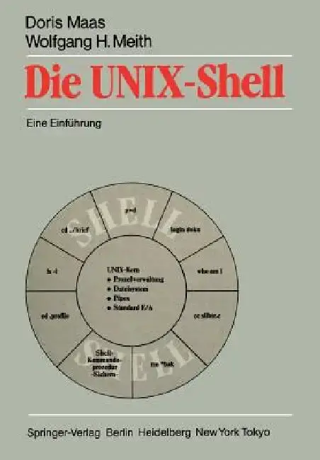 Cover of Die Unix-Shell