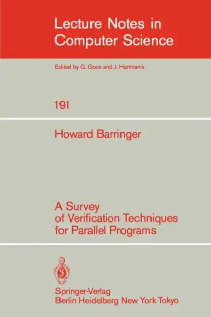 Cover of A Survey of Verification Techniques for Parallel Programs