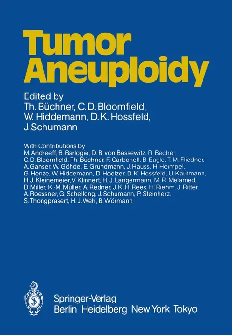 Cover of Tumor Aneuploidy