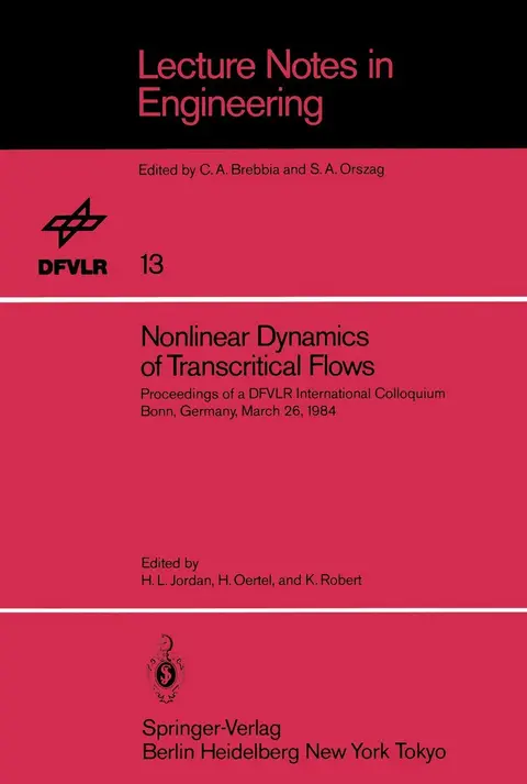 Cover of Nonlinear Dynamics of Transcritical Flows
