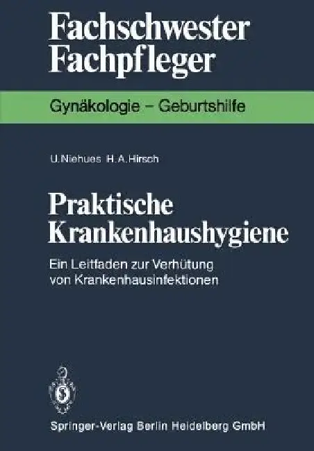 Cover of Praktische Krankenhaushygiene