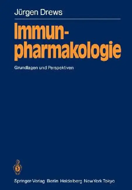 Cover of Immunpharmakologie