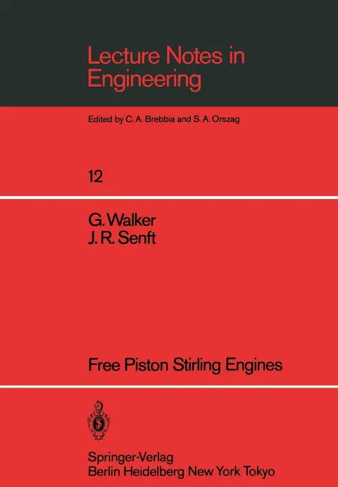 Cover of Free Piston Stirling Engines (pb 1985)