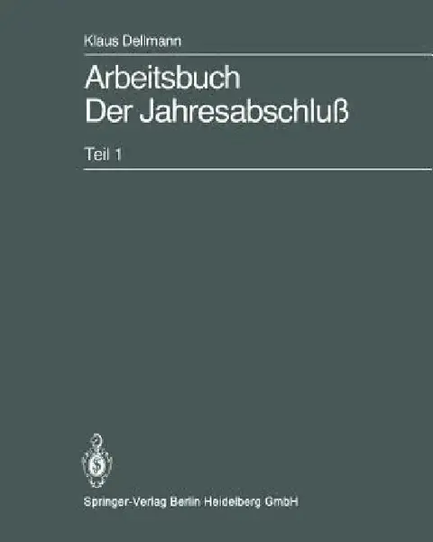 Cover of Arbeitsbuch Der Jahresabschluß