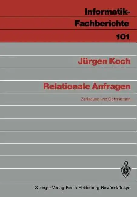 Cover of Relationale Anfragen