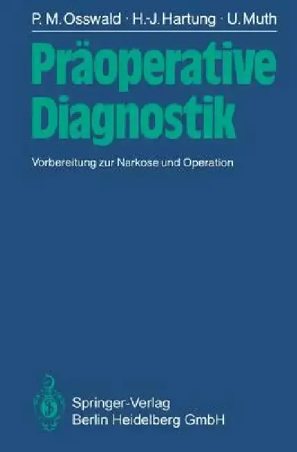 Cover of Präoperative Diagnostik