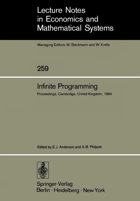 Cover of Infinite Programming