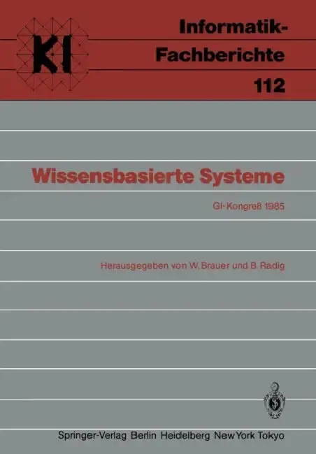 Cover of Wissensbasierte Systeme