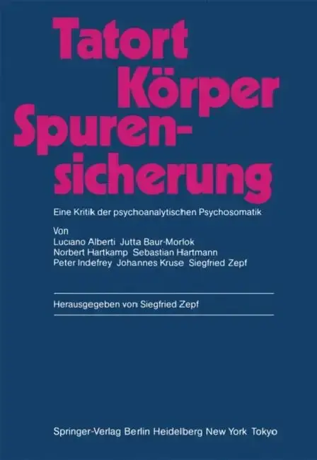 Cover of Tatort Körper -- Spurensicherung
