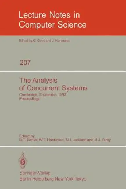 Cover of The Analysis of Concurrent Systems