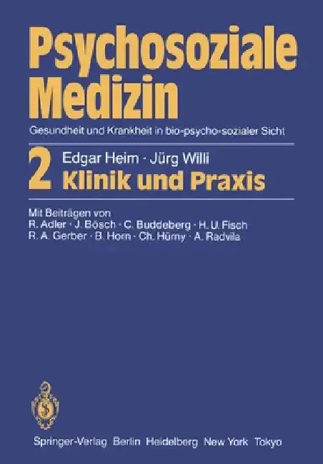 Cover of Psychosoziale Medizin Gesundheit Und Krankheit in Bio-Psycho-Sozialer Sicht