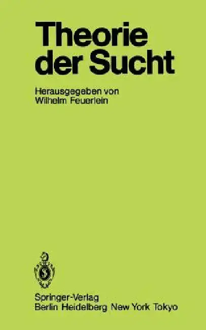 Cover of Theorie Der Sucht
