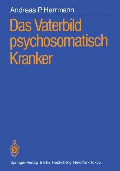 Cover of Das Vaterbild Psychosomatisch Kranker