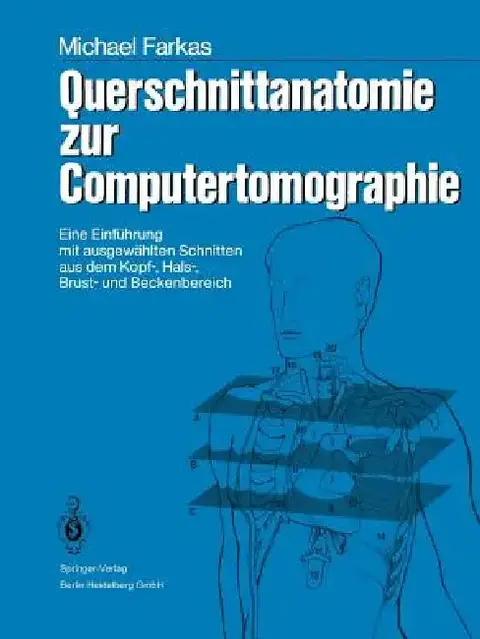 Cover of Querschnittanatomie Zur Computertomographie