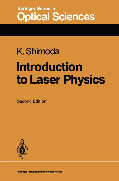 Cover of Introduction to Laser Physics