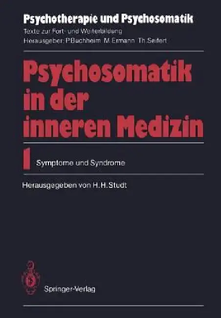 Cover of Psychosomatik in Der Inneren Medizin