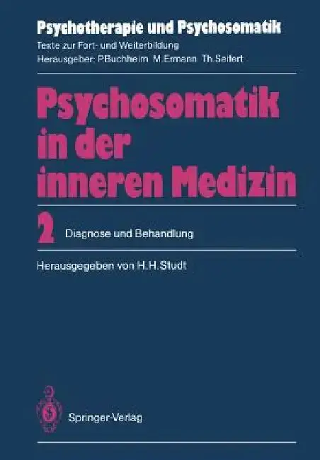 Cover of Psychosomatik in Der Inneren Medizin
