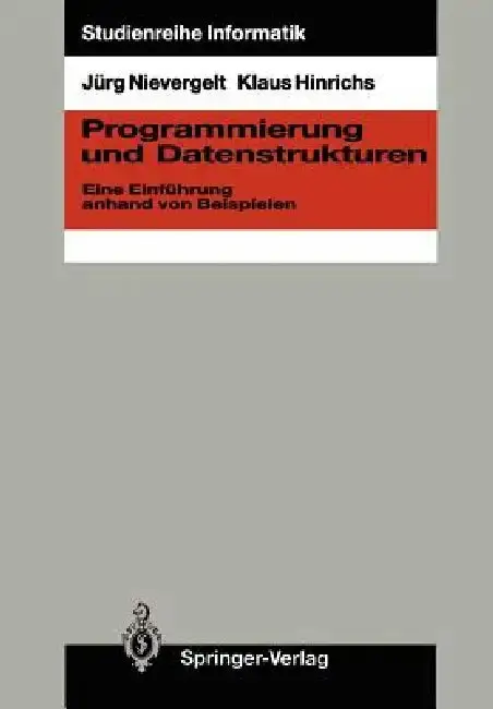 Cover of Programmierung Und Datenstrukturen