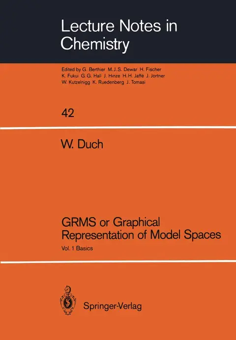 Cover of Grms or Graphical Representation of Model Spaces