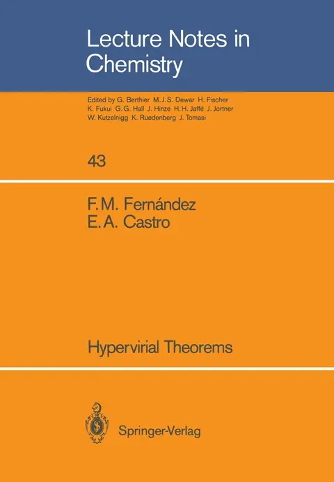 Cover of Hypervirial Theorems