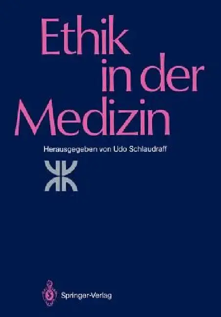 Cover of Ethik in Der Medizin
