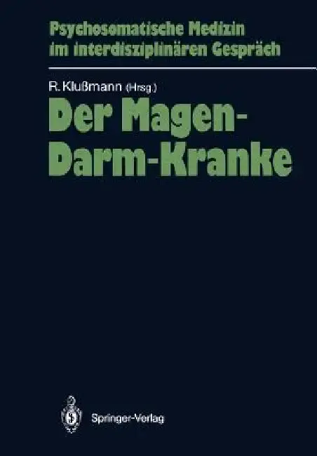 Cover of Der Magen-Darm-Kranke