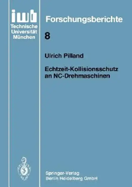 Cover of Echtzeit-Kollisionsschutz an Nc-Drehmaschinen
