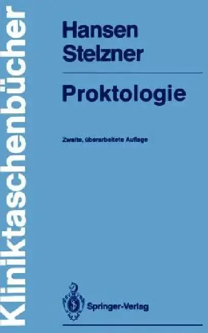 Cover of Proktologie