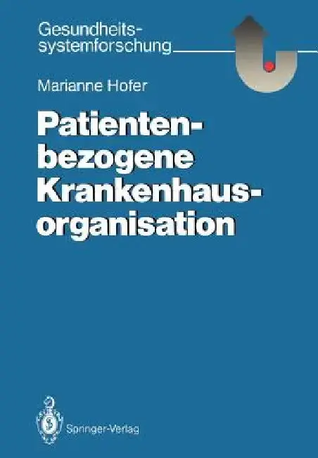 Cover of Patientenbezogene Krankenhausorganisation