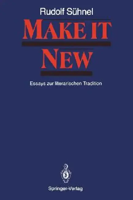 Cover of Make It New